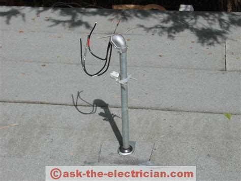 electrical cut off box on roof|conduits on the roof.